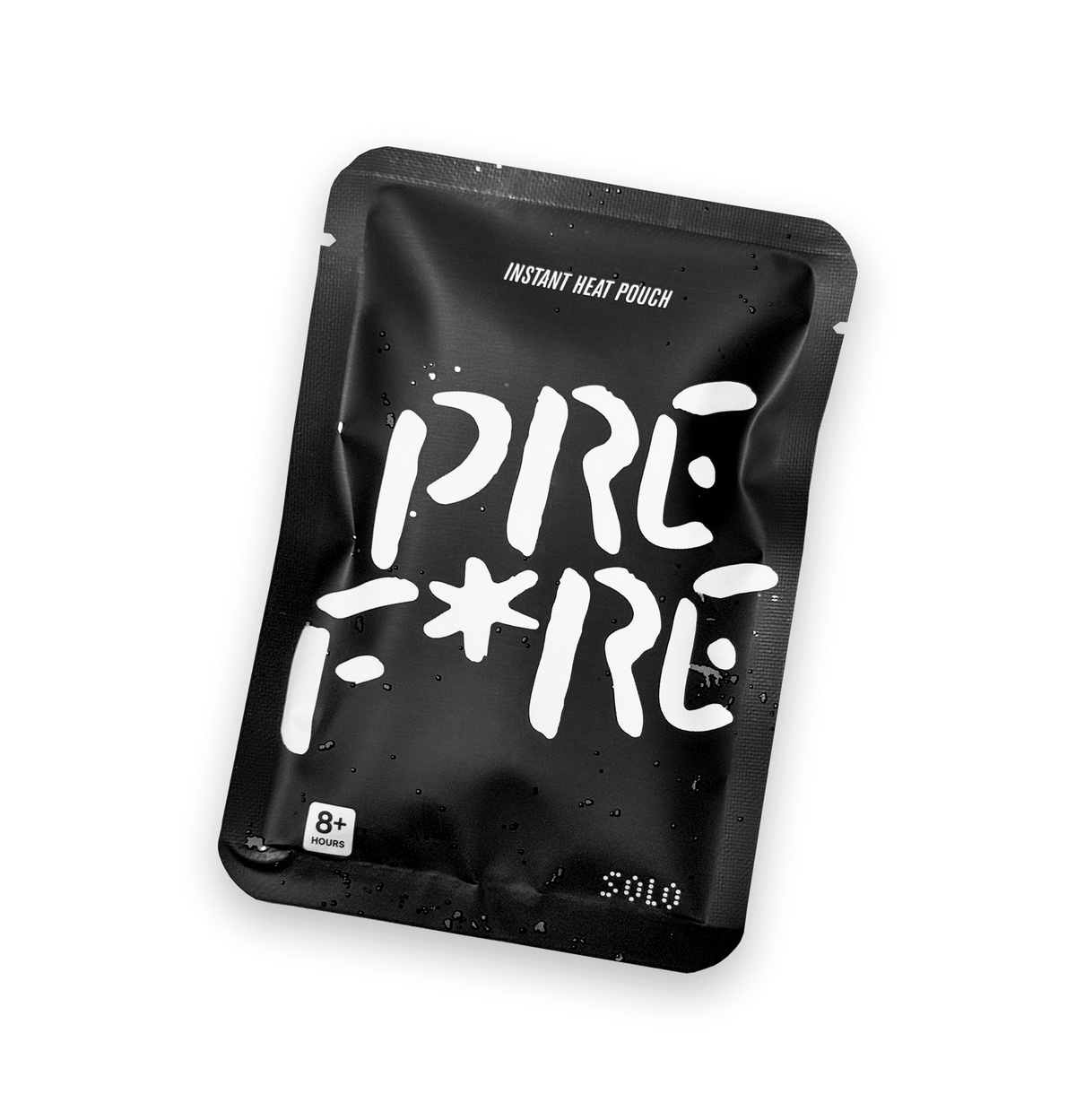 PREF*RE SOLO instant heat pouch, Black & White