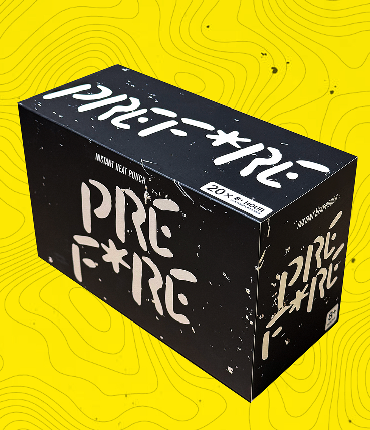 Black & White Hand Warmers by PREFIRE