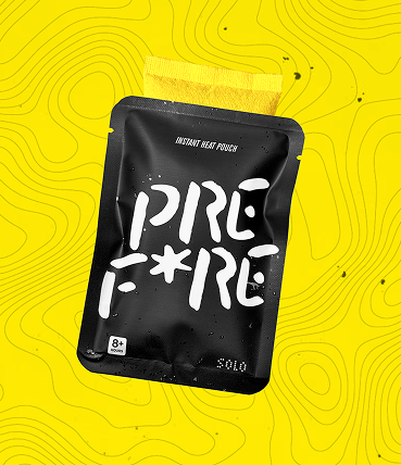 PREFIRE Black & White instant hand warmers