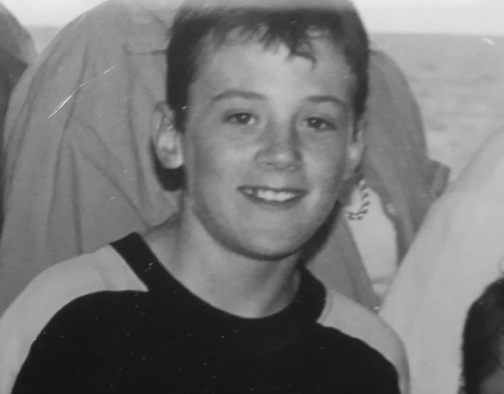 School portrait of a young co-founder